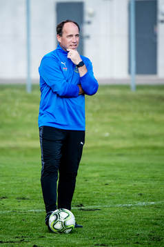 Ordförande i fotbollsklubben Lunds BK, Håkan Kerrén, på