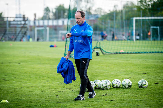 Ordförande i fotbollsklubben Lunds BK, Håkan Kerrén, på