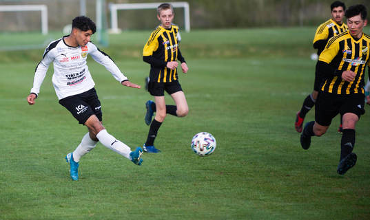 i matchen mellan IFK Hässleholm och Mjällby, juniorer, i