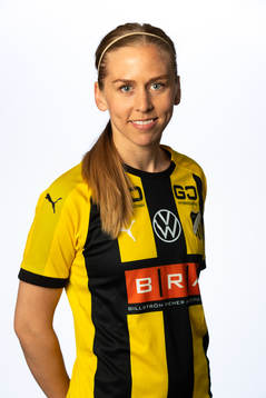 Malin Hörnberg i häckens damlag