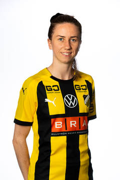 Hanna Sandgren i häckens damlag