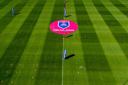 General view of the pitch