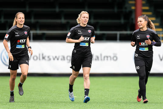 Anna Anvegård, Mimmi Larsson och Johanna Rytting Kaneryd