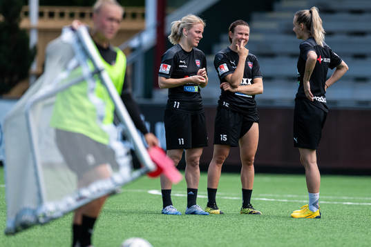 Mimmi Larsson, Jessica Samuelsson och Nathalie Björn