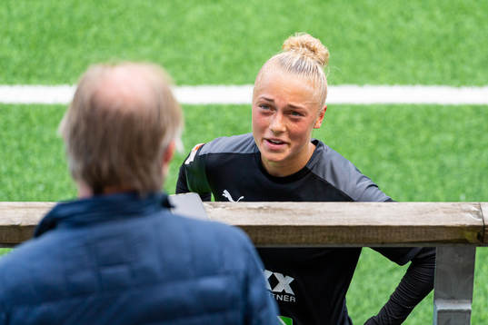 Hanna Bennison i samtal med Sydsvenskans Max Wiman