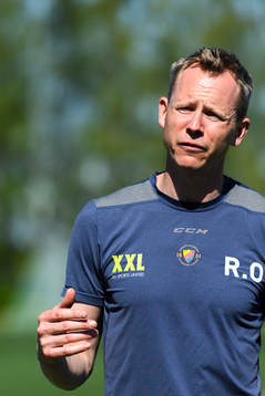 Tränare Robert Ohlsson