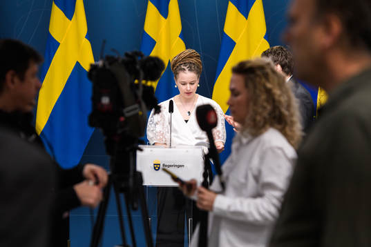 Amanda Lind, Swedish minister of Sport and Culture