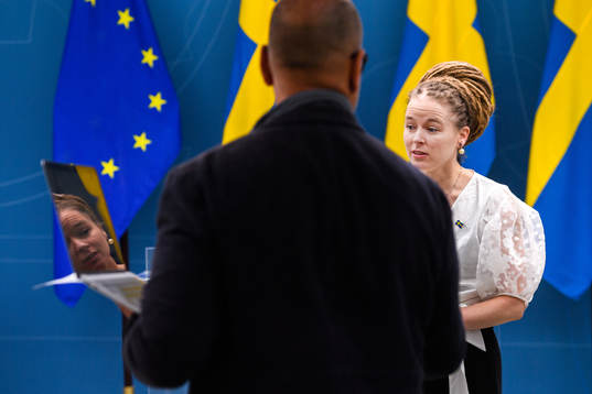 Amanda Lind, Swedish minister of Sport and Culture