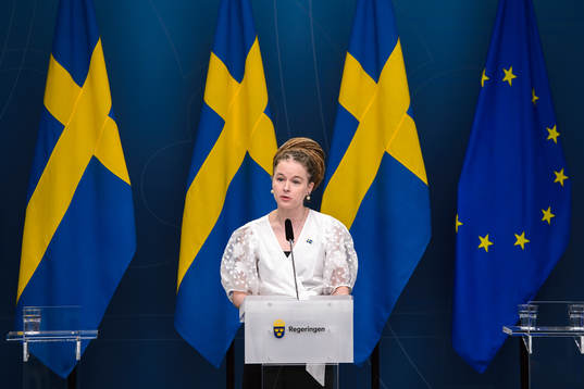 Amanda Lind, Swedish minister of Sport and Culture