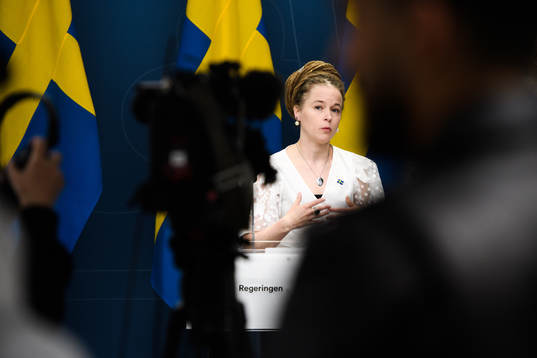 Amanda Lind, Swedish minister of Sport and Culture