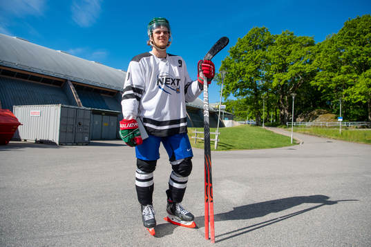Samuel Fagemo, Los Angeles Kings, tränar