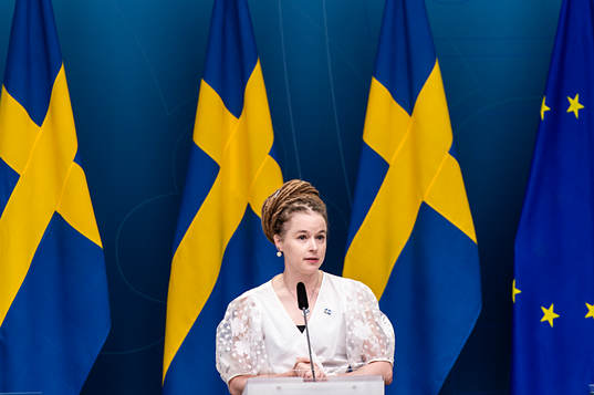 Amanda Lind, Swedish minister of Sport and Culture