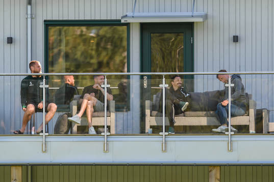 David Fällman, Richard Magyar, Zlatan Ibrahimovic and