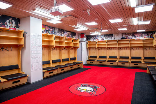 Malmö Redhawks har installerat ny belysning i