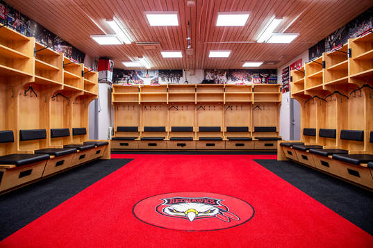 Malmö Redhawks har installerat ny belysning i