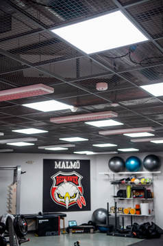 Malmö Redhawks har installerat ny belysning i
