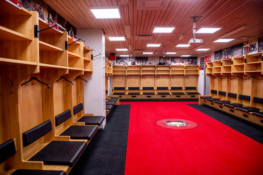 Malmö Redhawks har installerat ny belysning i