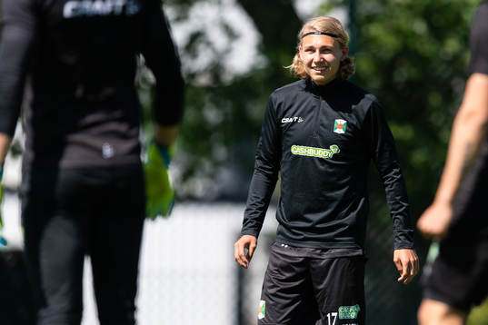 Bläddra bland fler bilder av Fotboll, Allsvenskan, Varberg, Träning