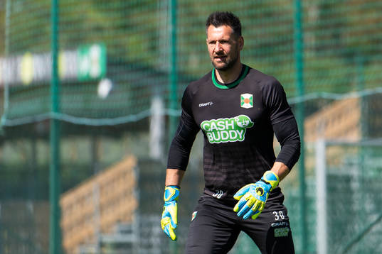 Varbergs målvakt Stojan Lukic