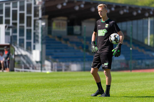 Varbergs målvakt Albin Svensson