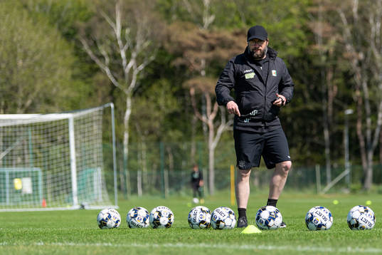 Varbergs tränare Joakim Persson