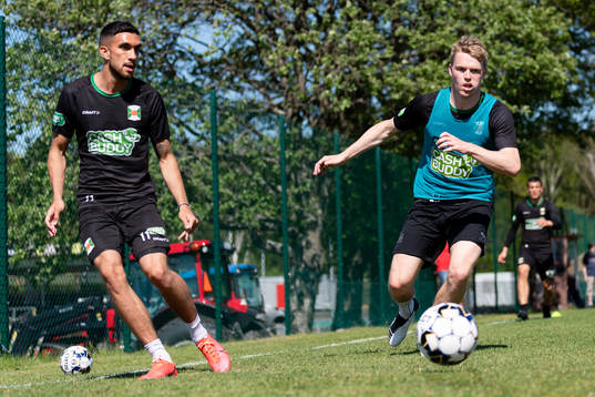 Varbergs Daniel Krezic och Anton Liljenbäck