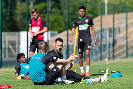 Varbergs målvakt Stojan Lukic
