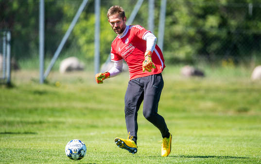 Målvakt Lucas Hägg-Johansson