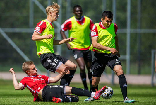 Isak Jansson, Carl Gustafsson och Emin Nouri