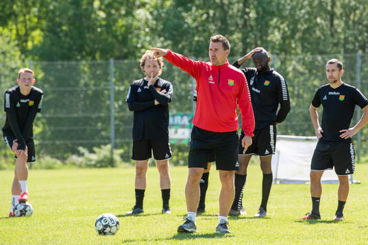 Tränare Stefan Jacobsson