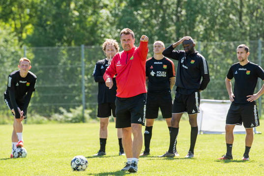 Tränare Stefan Jacobsson