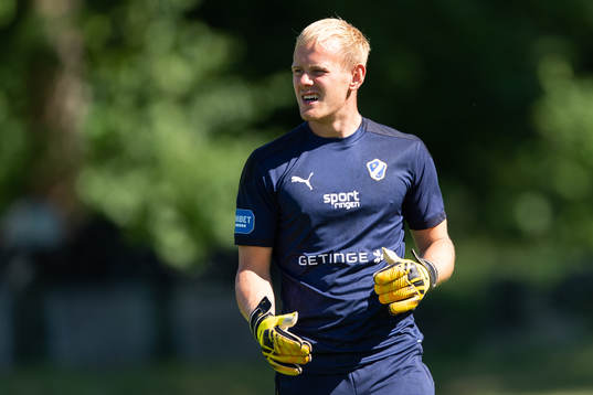 Halmstads målvakt Malte Påhlsson