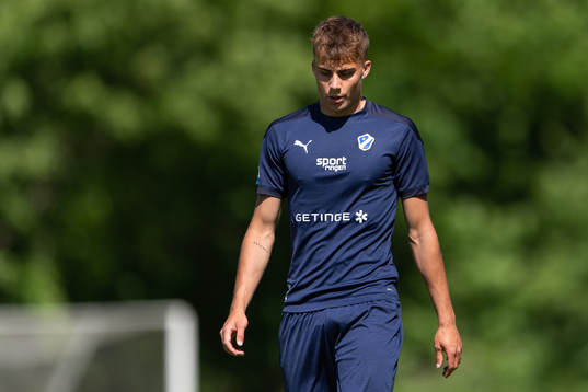 Halmstads Isac Larsson