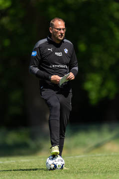 Halmstads tränare Magnus Haglund