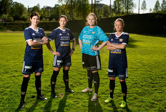 Marielle Bergman, Jenny Nordenberg, Målvakt Sara Svensson