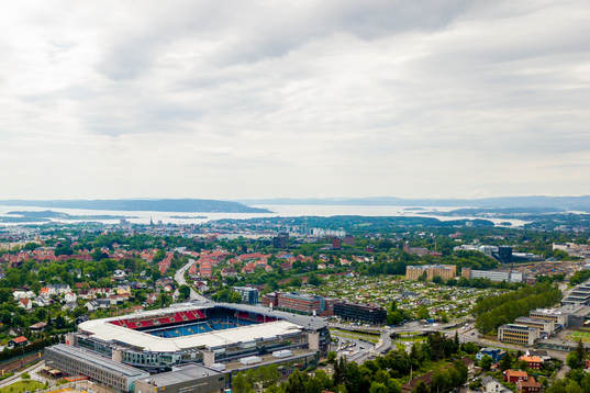 General view of Ullevaal Stadion
