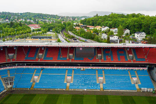 General view of Ullevaal Stadion