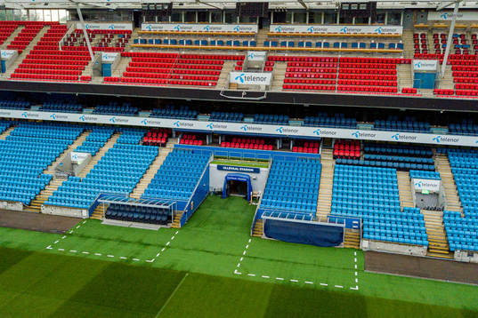General view of Ullevaal Stadion