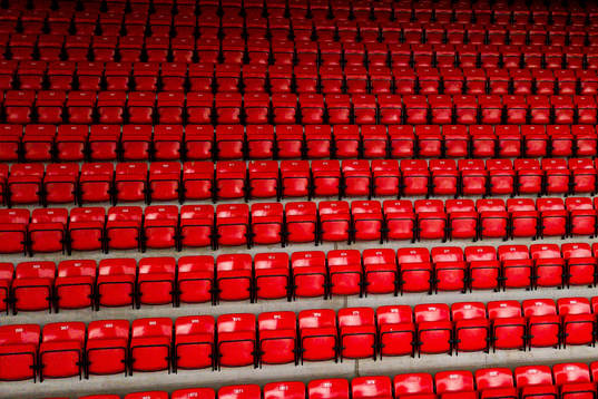 General view of empty seats at Ullevaal Stadion