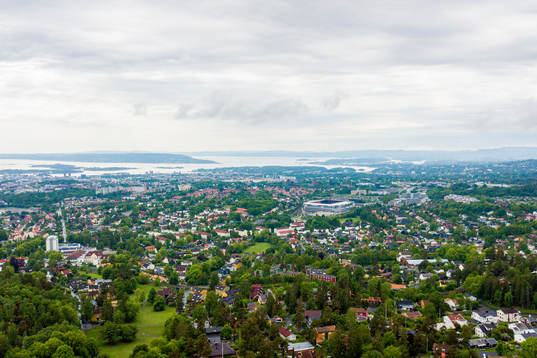 General view of Ullevaal Stadion