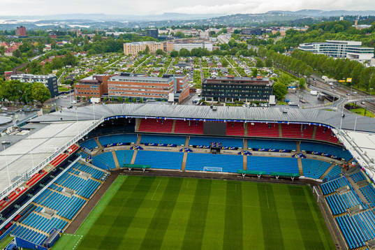 General view of Ullevaal Stadion