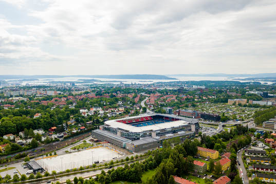 General view of Ullevaal Stadion
