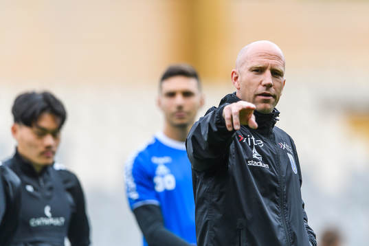Tränare Henrik Rydström