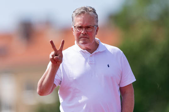 Falkenbergs ordförande Patrik Hannell