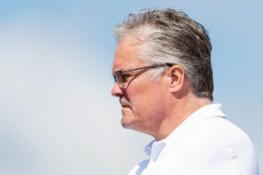 Falkenbergs ordförande Patrik Hannell