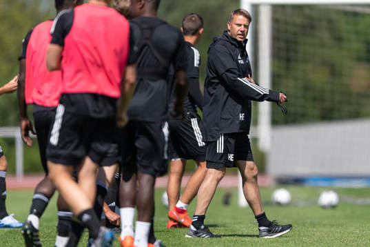 Falkenbergs tränare Hasse Eklund