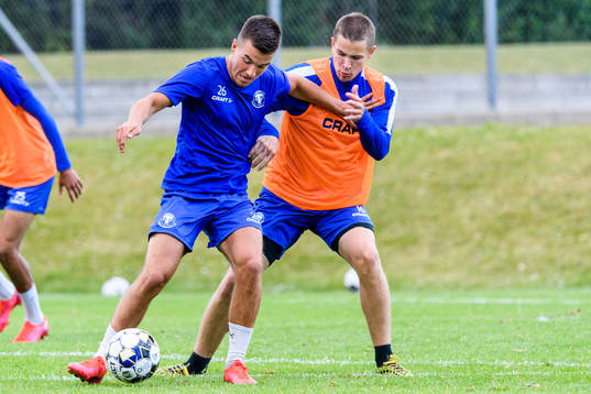 Haris Brkic och Oscar Johansson