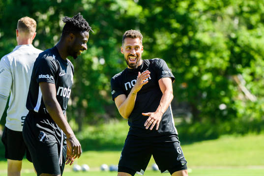 Ebenezer Ofori och Panajotis Dimitriadis