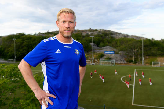 Donsö IS tränare Carl Fhager