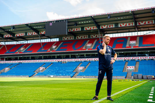 Martin Sjögren, head coach of the Norwegian women’s